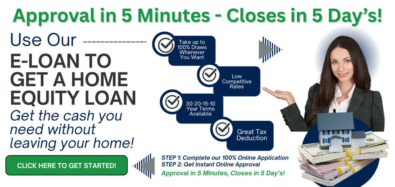 Approval in 5 Minutes – Closes in 5 Days!